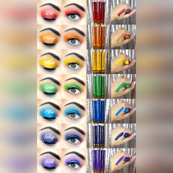 SeneGence Rainbow Shadowsense Full Collection (Seven Colours) - Picture 3 of 3